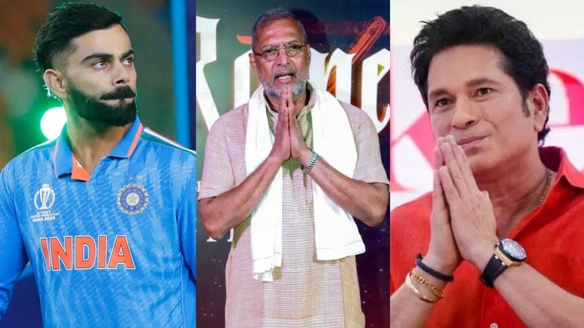 નાના પાટેકરને સચિન અને વિરાટની શ્રદ્ધાંજલિ: 'તેમનો વારસો પેઢીઓ સુધી યાદ રહેશે'