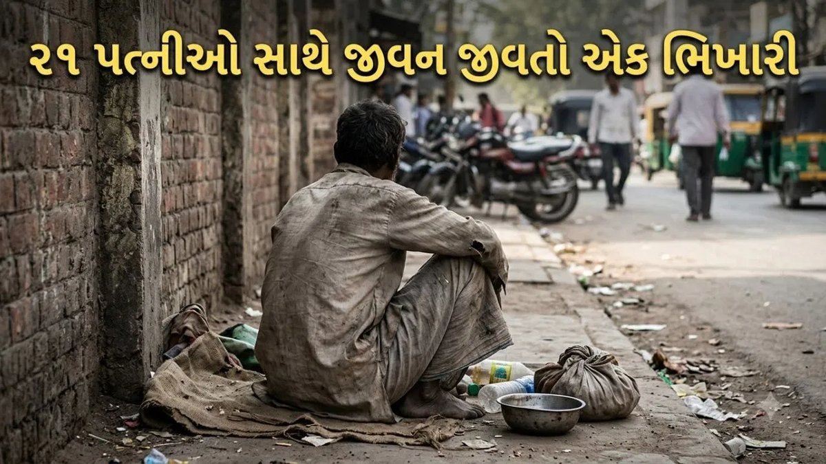 વાયરલ વીડિયો: 21 પત્નીઓનો દાવો કરતા ભિખારીની કહાણી, પણ 8 નામ જ યાદ