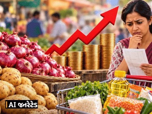 છૂટક મોંઘવારી સતત 11મા મહિને વધી, સપ્ટેમ્બરમાં 5.54% પર પહોંચી; બટાકા-ડુંગળી મોંઘા, ચાંદી સસ્તી