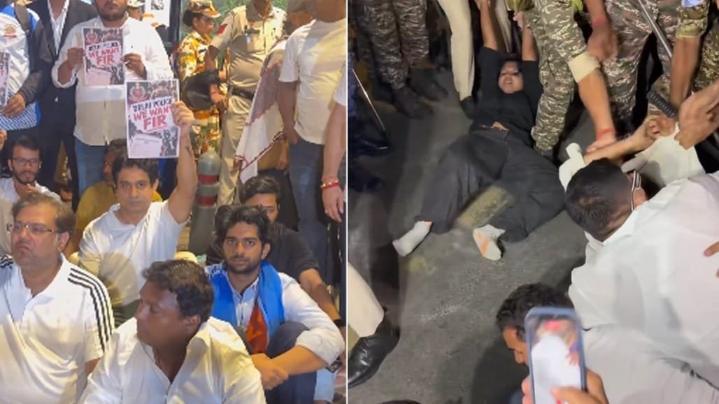 દિલ્હીમાં NSUIનું રાત્રિ પ્રદર્શન, વિનોદ જાખડ સહિત અનેક અટકાયતમાં; CJPની તિરંગા માર્ચ પહેલા તંત્ર એલર્ટ પર