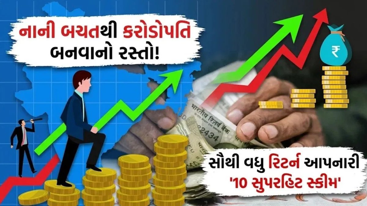 15 વર્ષમાં કરોડપતિ બનાવતી 10 મ્યુચ્યુઅલ ફંડ સ્કીમ્સ, જાણો કઈ સ્કીમે આપ્યું સૌથી વધુ વળતર
