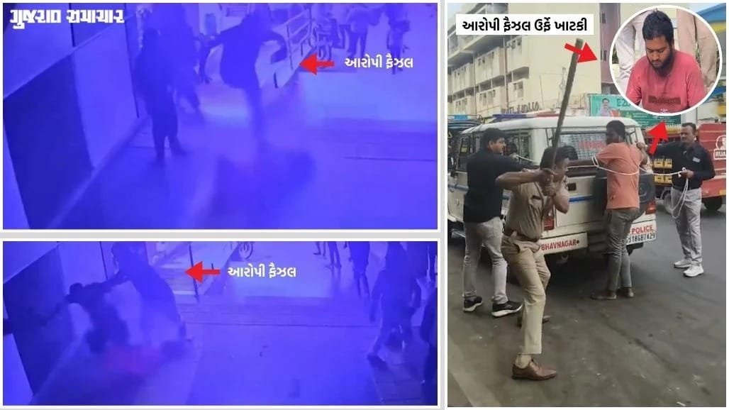 ભાવનગરમાં પ્રેમિકાની હત્યા કરનાર આરોપી પોલીસની કસ્ટડીમાં, ઘટનાસ્થળે રી-કન્સ્ટ્રક્શન