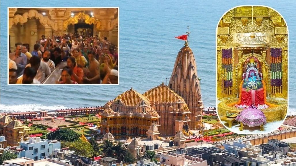 સોમનાથ ધામમાં શ્રાવણ માસમાં રેકોર્ડ 22.61 લાખ ભક્તોએ દર્શન કર્યા