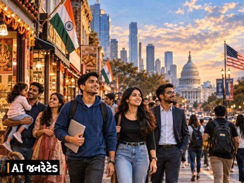 અમેરિકામાં ભારતીય સમુદાયનો વિસ્તાર: 5 વર્ષમાં 75 નવી 'મિની ઇન્ડિયા' બનવાની અપેક્ષા