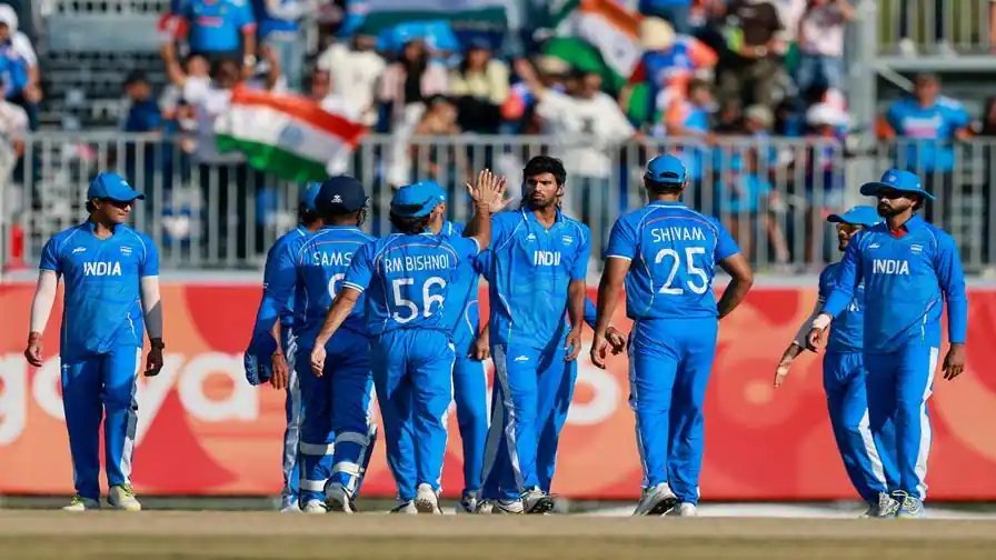 એશિયન ગેમ્સ 2026: ભારતને ક્રિકેટમાં ગોલ્ડ, શિવમ દુબે અને બુમરાહની બોલિંગે પાકિસ્તાનને 19 રનથી હરાવ્યું