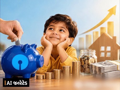 SBIની 'હર ઘર લખપતિ' યોજનામાં બાળક માટે ₹610 મહિને 10 વર્ષમાં ₹1 લાખનું ફંડ