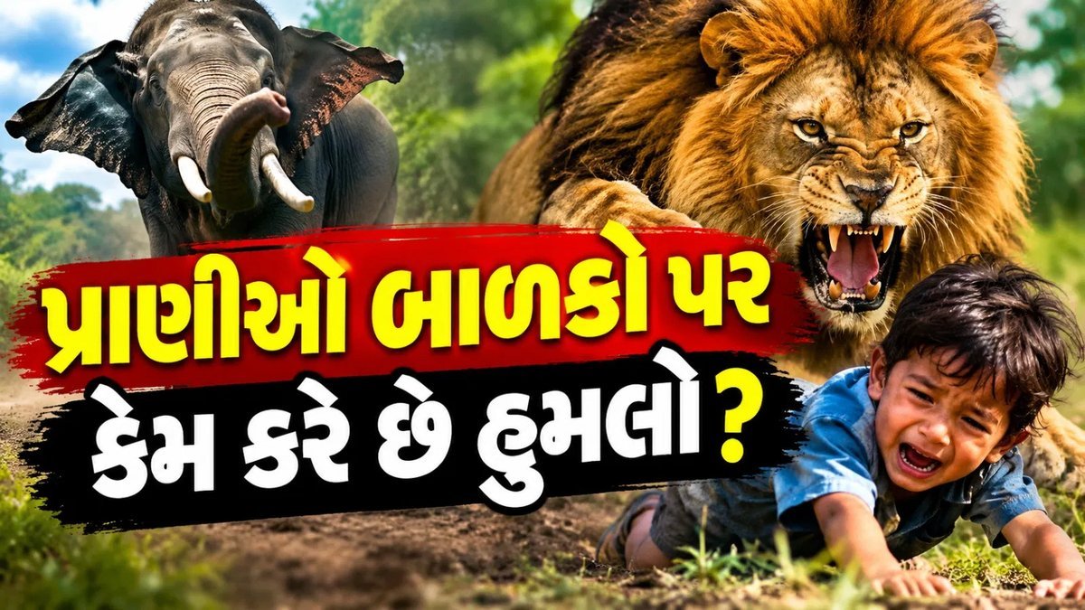 જંગલી પ્રાણીઓ બાળકો પર જ વધુ હુમલા કેમ કરે છે? જાણો વૈજ્ઞાનિક કારણ